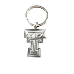 Tennessee Titans Pewter Keychain Football
